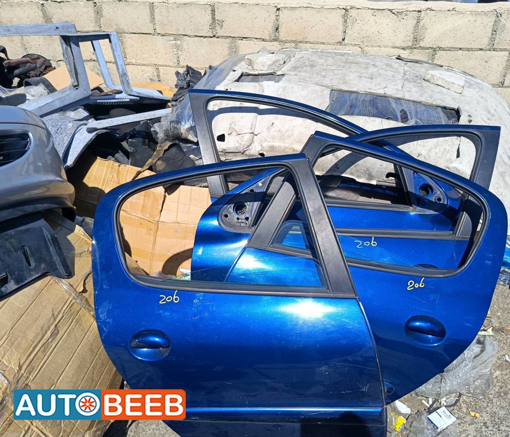 Body Doors Peugeot 206