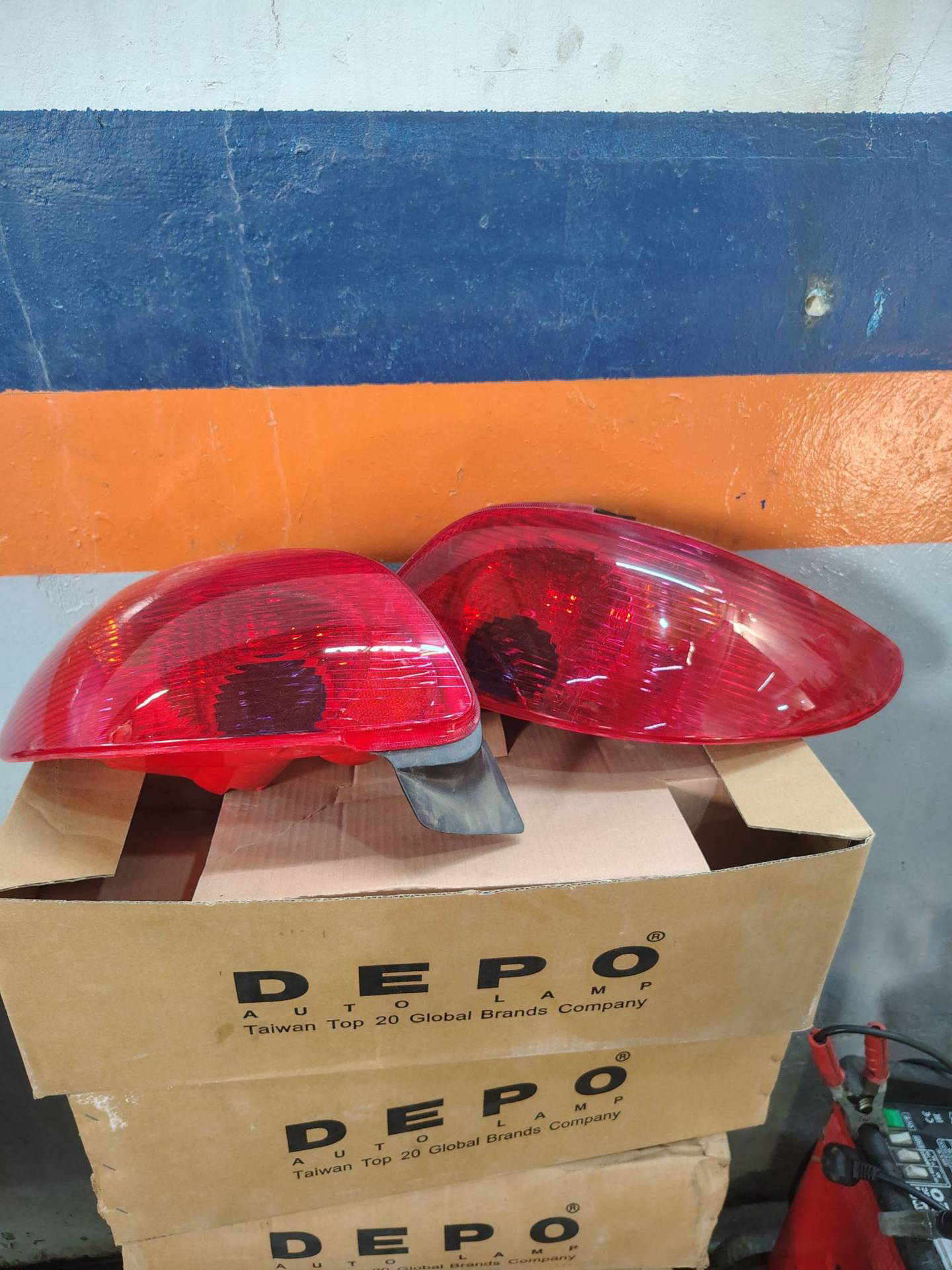 Lights Rear light Peugeot 206