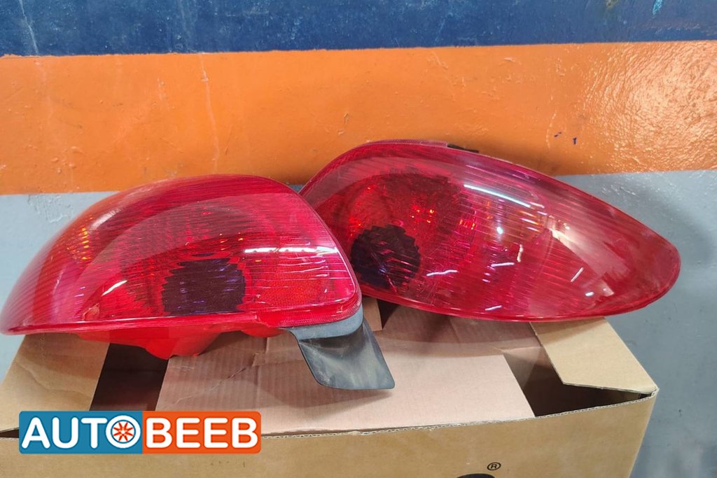 Lights Rear light Peugeot 206