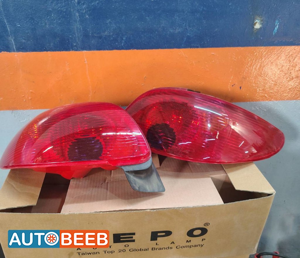 Lights Rear light Peugeot 206