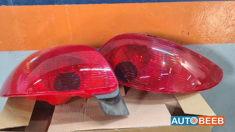 Lights Rear light Peugeot 206