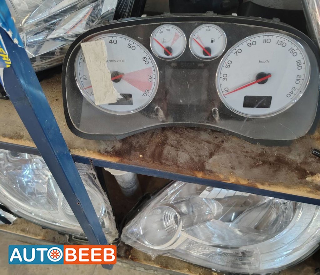 Cabin Gauges and meters Peugeot 307