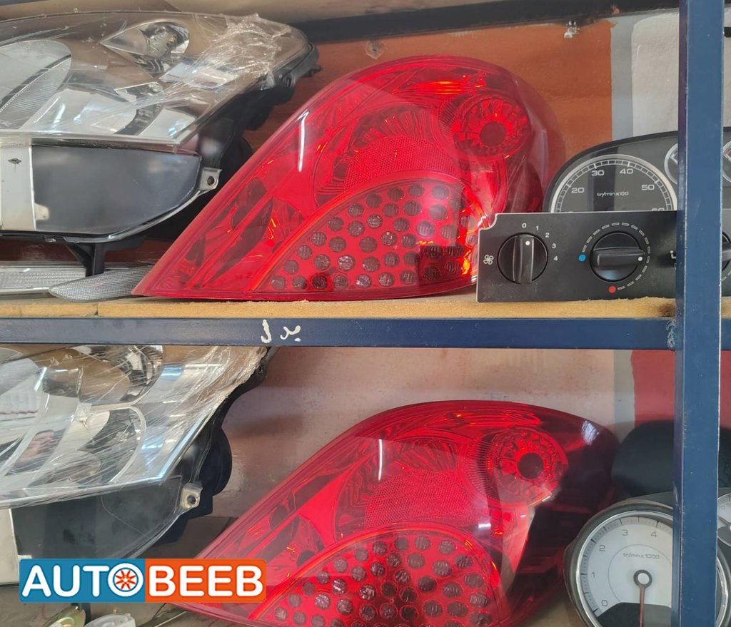 Lights Rear light Peugeot 207