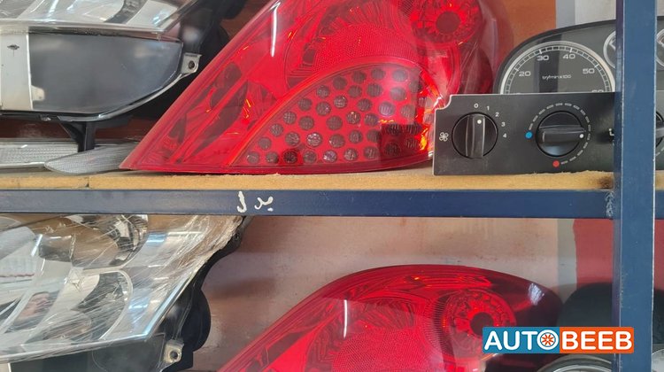 Lights Rear light Peugeot 207