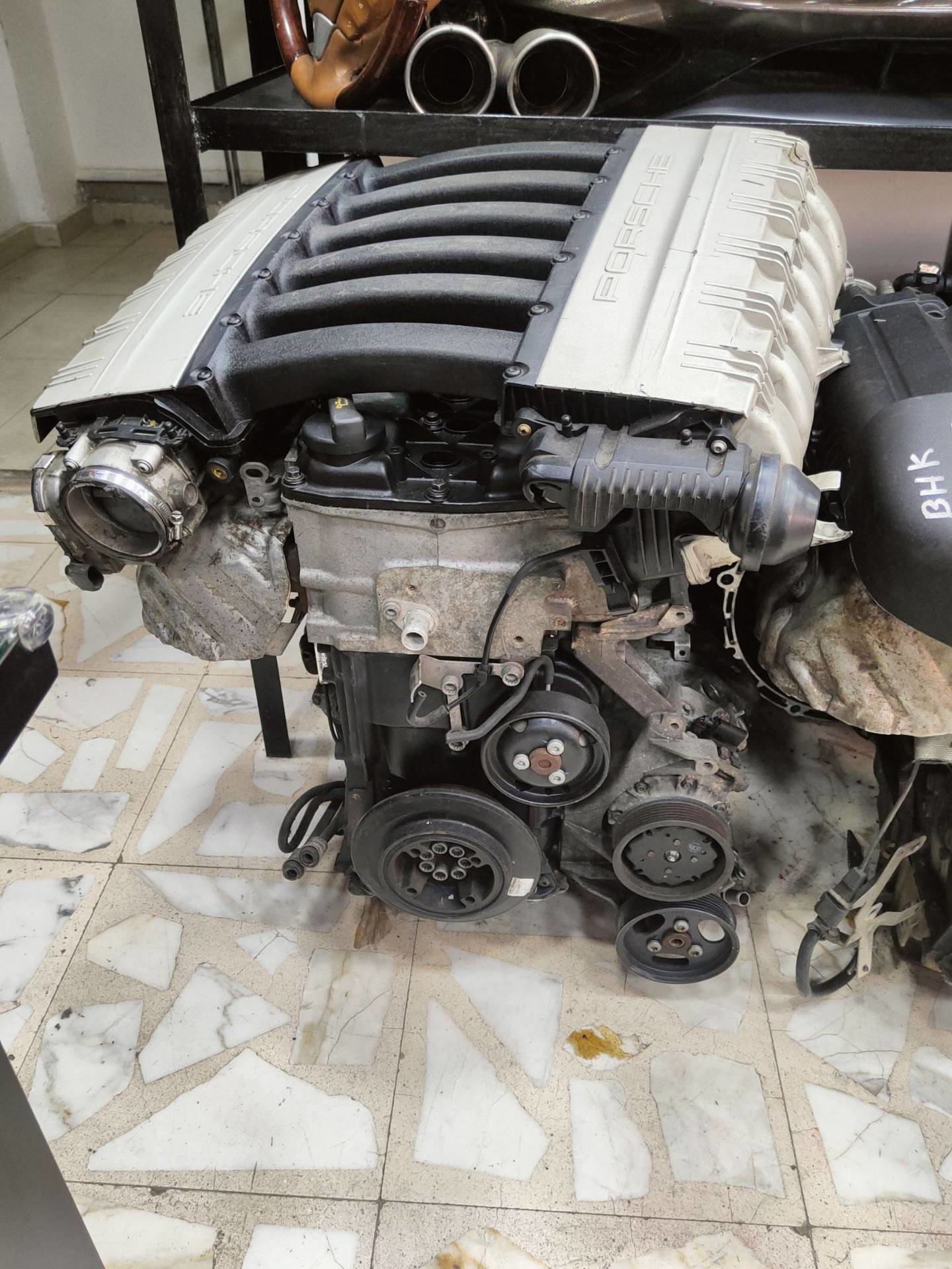 Engine Full Engine Porsche Cayenne