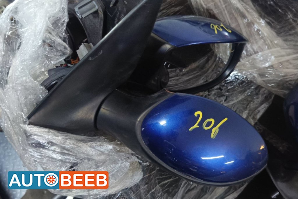 Body Wing Mirror Peugeot 206
