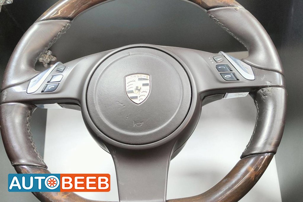 Cabin Steering Wheel Porsche Cayenne