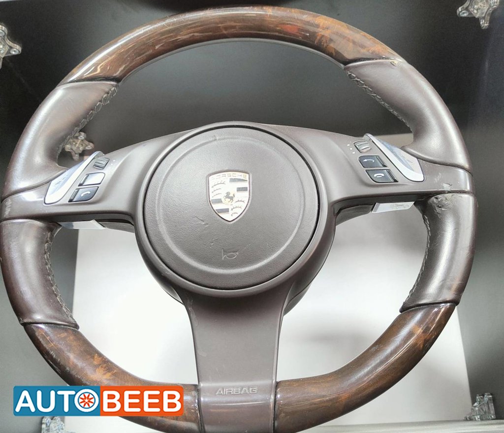 Cabin Steering Wheel Porsche Cayenne