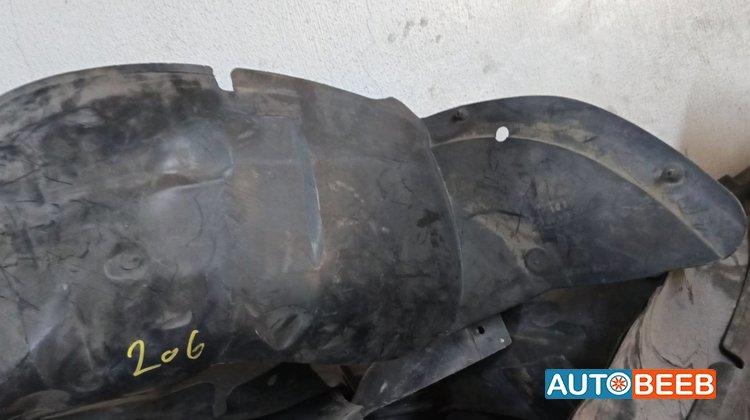 Body RR BUMPER Peugeot 206