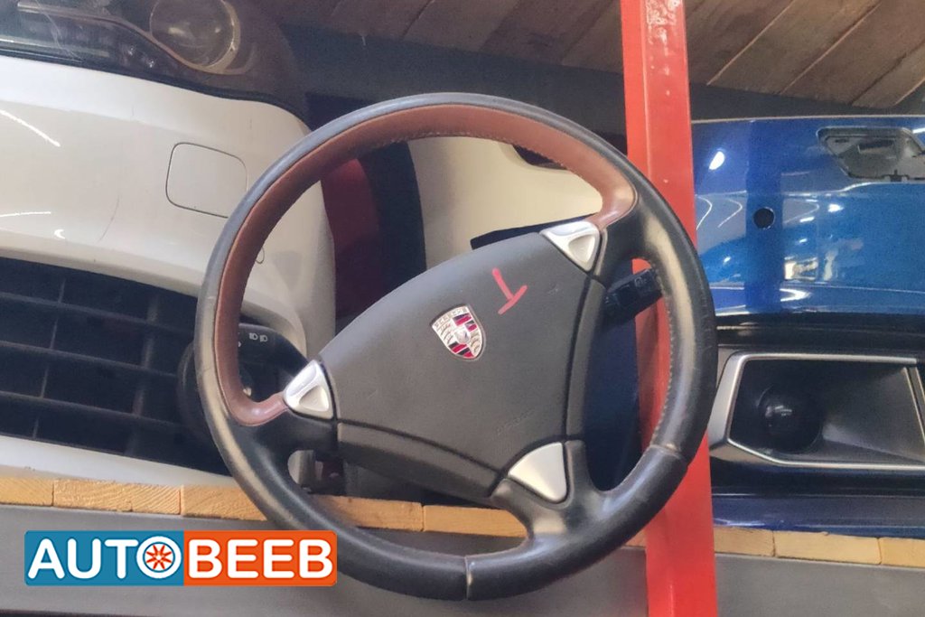 Cabin Steering Wheel Porsche Boxster