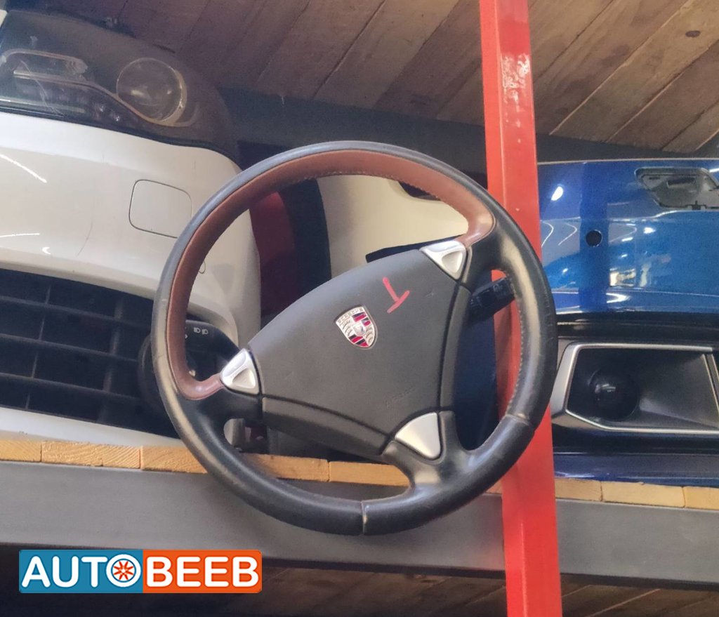 Cabin Steering Wheel Porsche Boxster