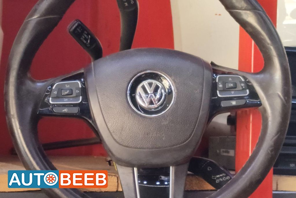 Cabin Steering Wheel Volkswagen Touareg