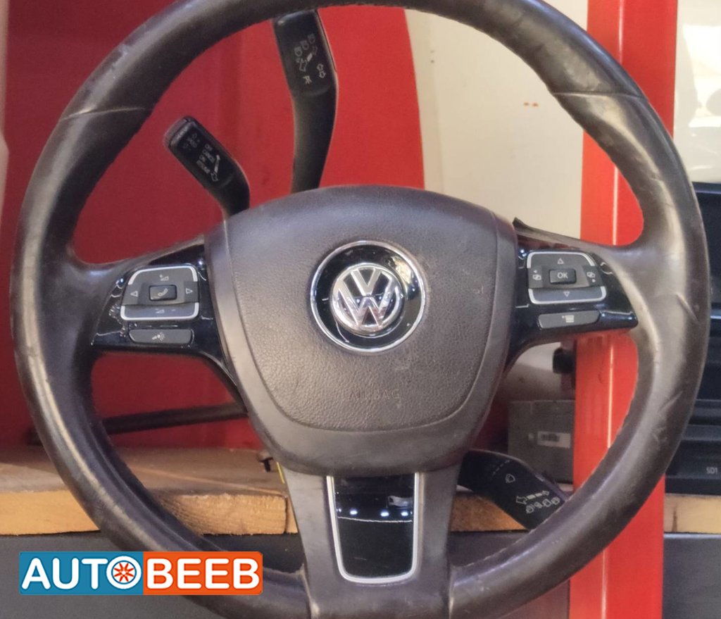 Cabin Steering Wheel Volkswagen Touareg