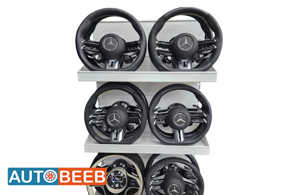 Cabin  Steering Wheel Mercedes Benz E200