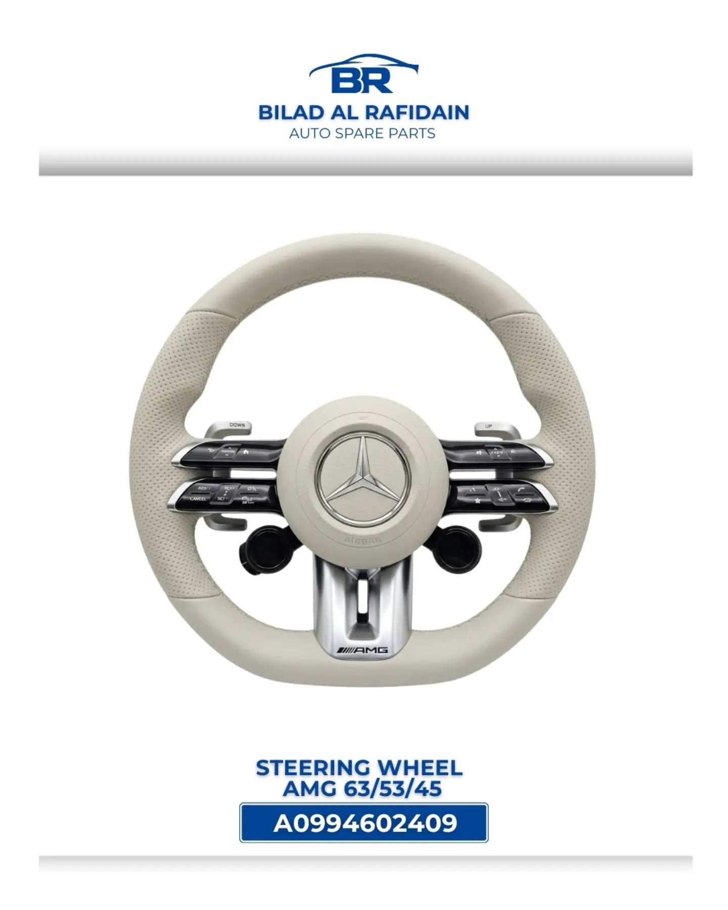 Cabin  Steering Wheel Mercedes Benz GLC63 AMG