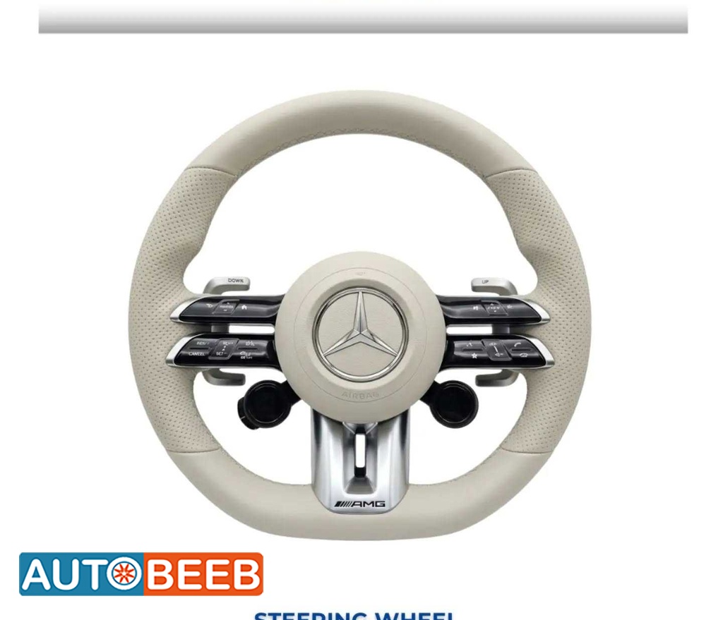 Cabin  Steering Wheel Mercedes Benz GLC63 AMG