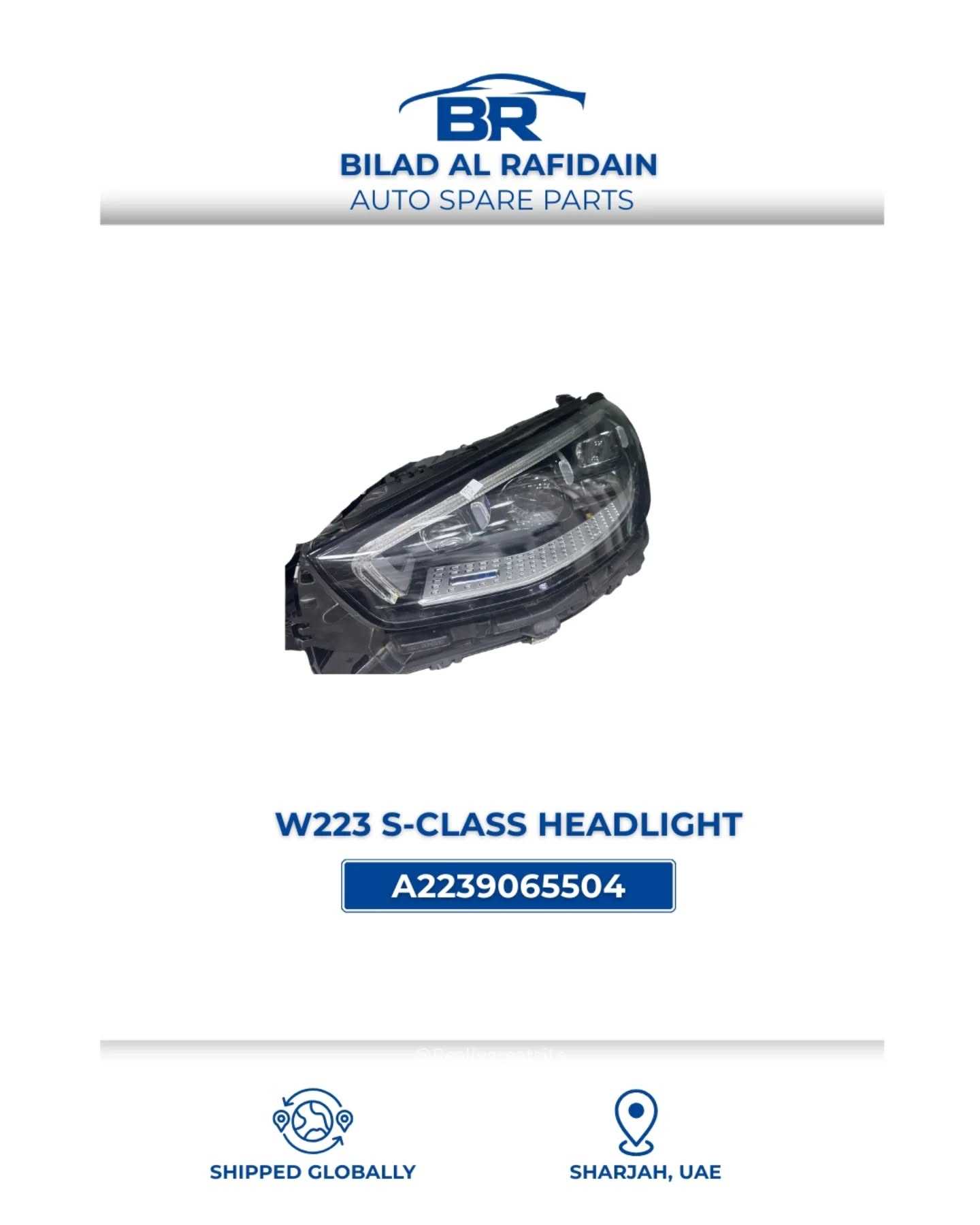 Lights Front light Mercedes Benz S300