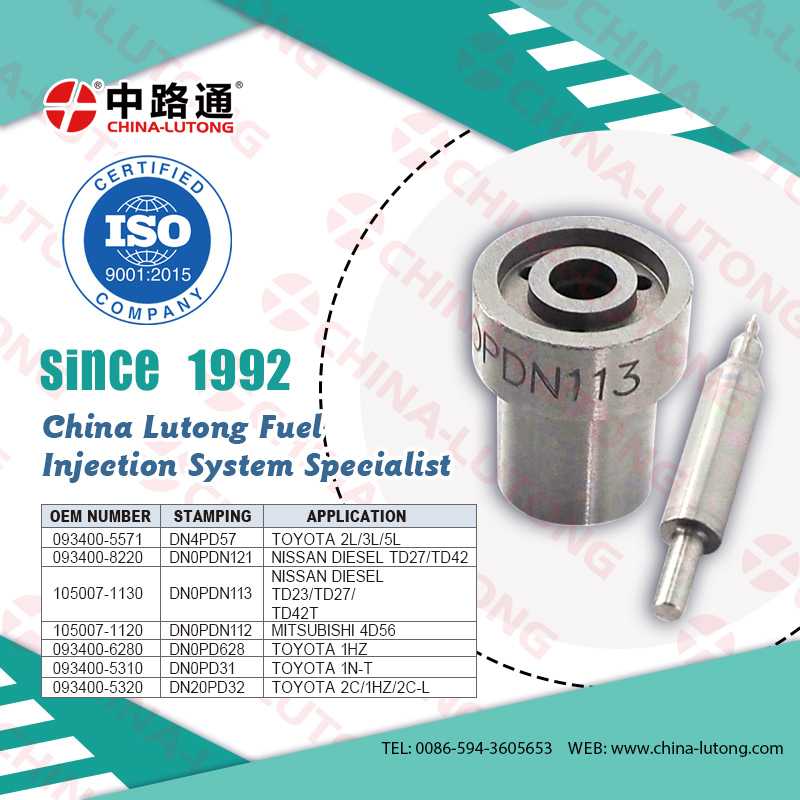 DN0PDN113 Fuel Plunger Injector Nozzle 105007-1130   for Nissan