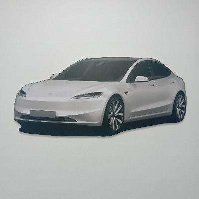 ابو علي العراقي لقطع سيارات تسلا